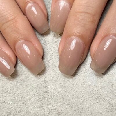 【フラッシュネイル×大人ネイル】